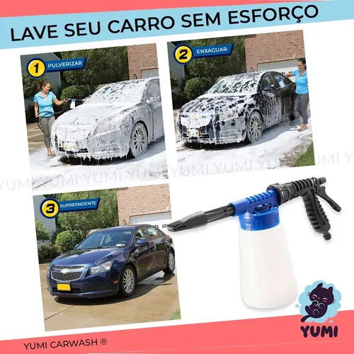 EspumaJet Pro – Pistola Turbo de Lavado sin Rayones