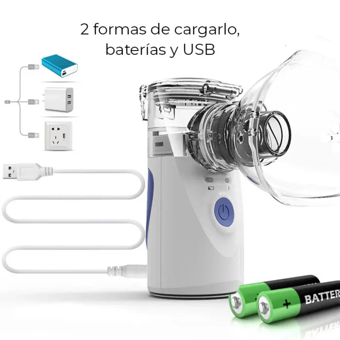 NebulAir Portátil™ – Alivio Respiratorio Donde Estés