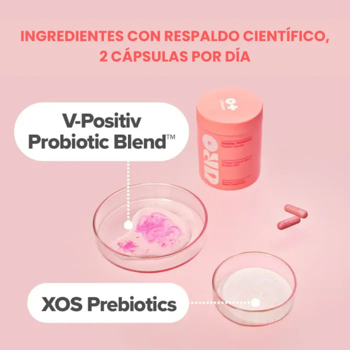 Vloréa Vaginale Probiotica – Bienestar íntimo femenino URO (60 capsulas)